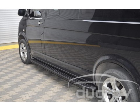 Защита порогов - площадка для Transporter T6 (к.б.).
